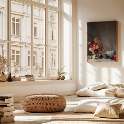 Still life floral print