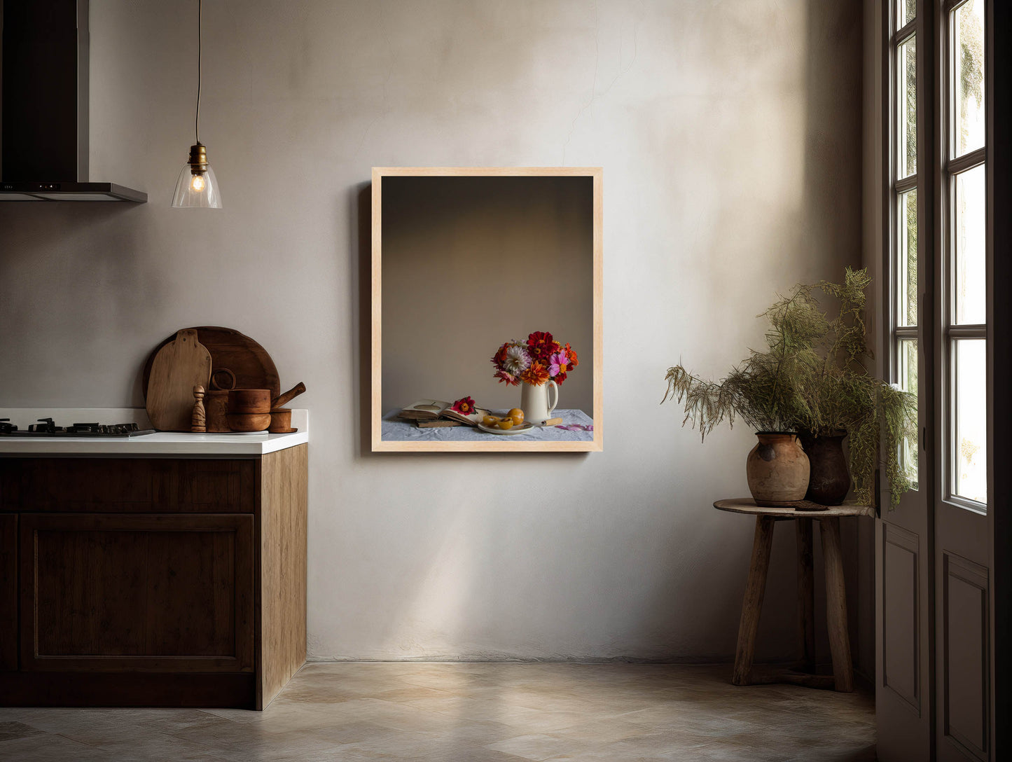 Dahlia & Plum Limited Edition Floral Art Print