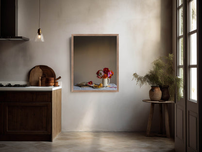 Dahlia & Plum Limited Edition Floral Art Print