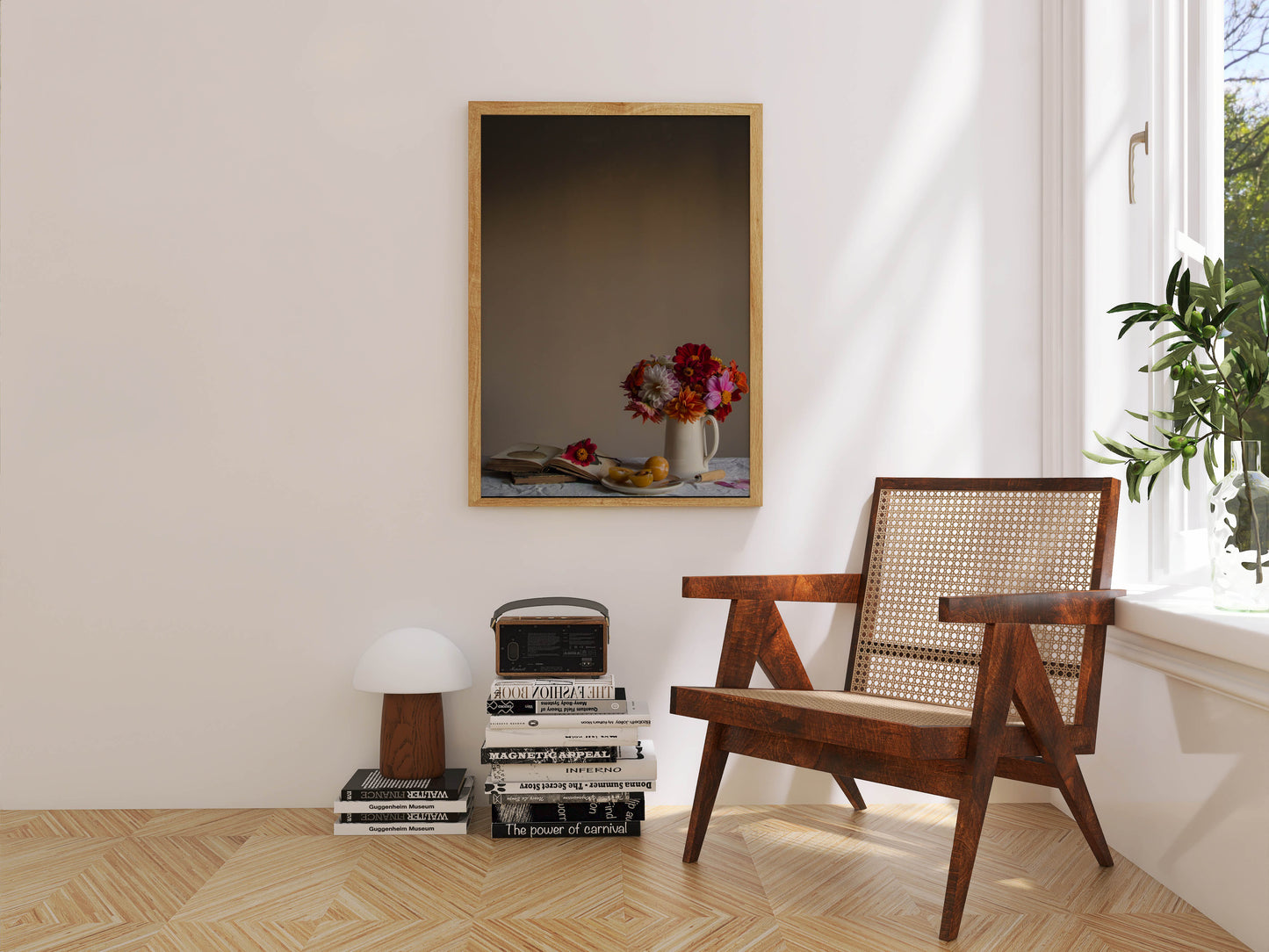 Dahlia & Plum Limited Edition Floral Art Print