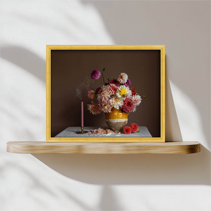 Framed botanical picture