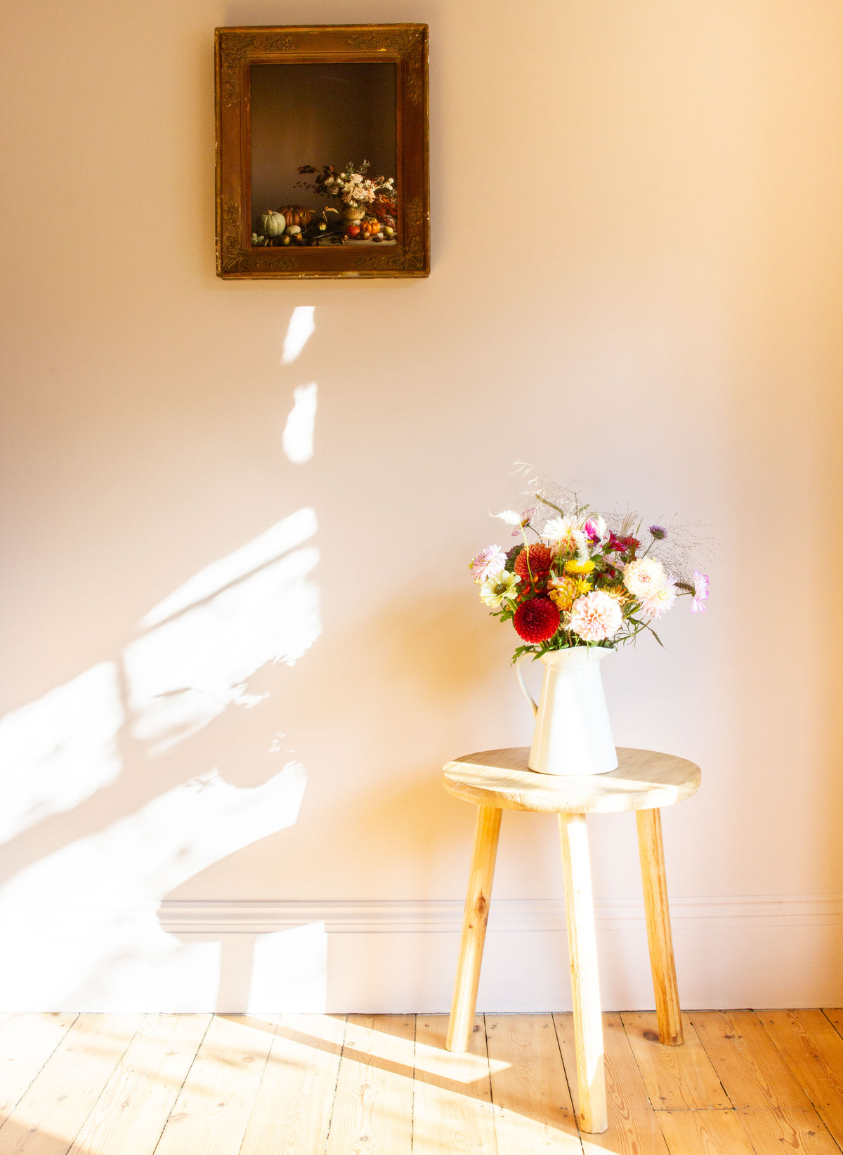 Autumn Still-life Limited Edition Print in Vintage Frame