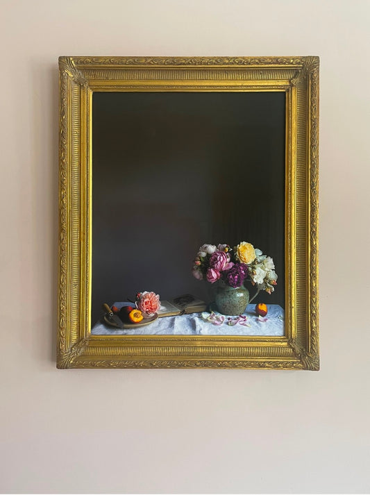 Summer III in Gold Vintage Frame