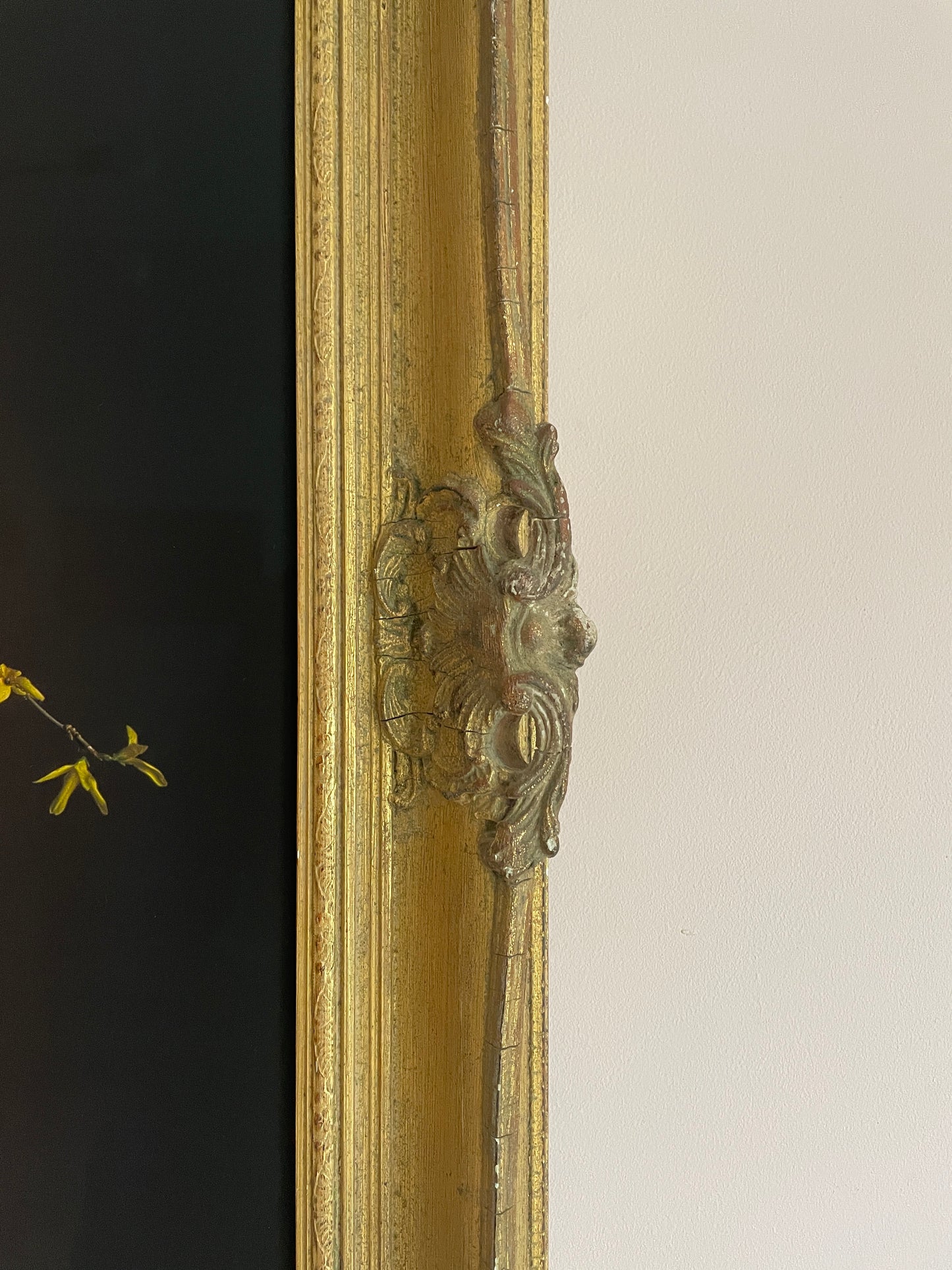 Daffodils Still-Life Original in Vintage Frame