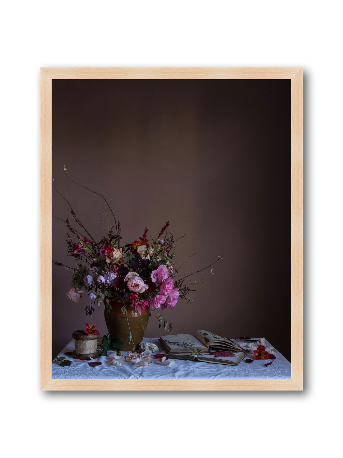 November Limited Edition Floral Art Print
