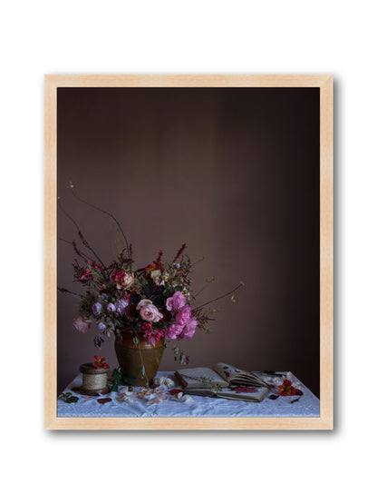 November Limited Edition Floral Art Print