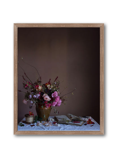 November Limited Edition Floral Art Print