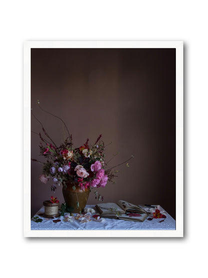 November Limited Edition Floral Art Print
