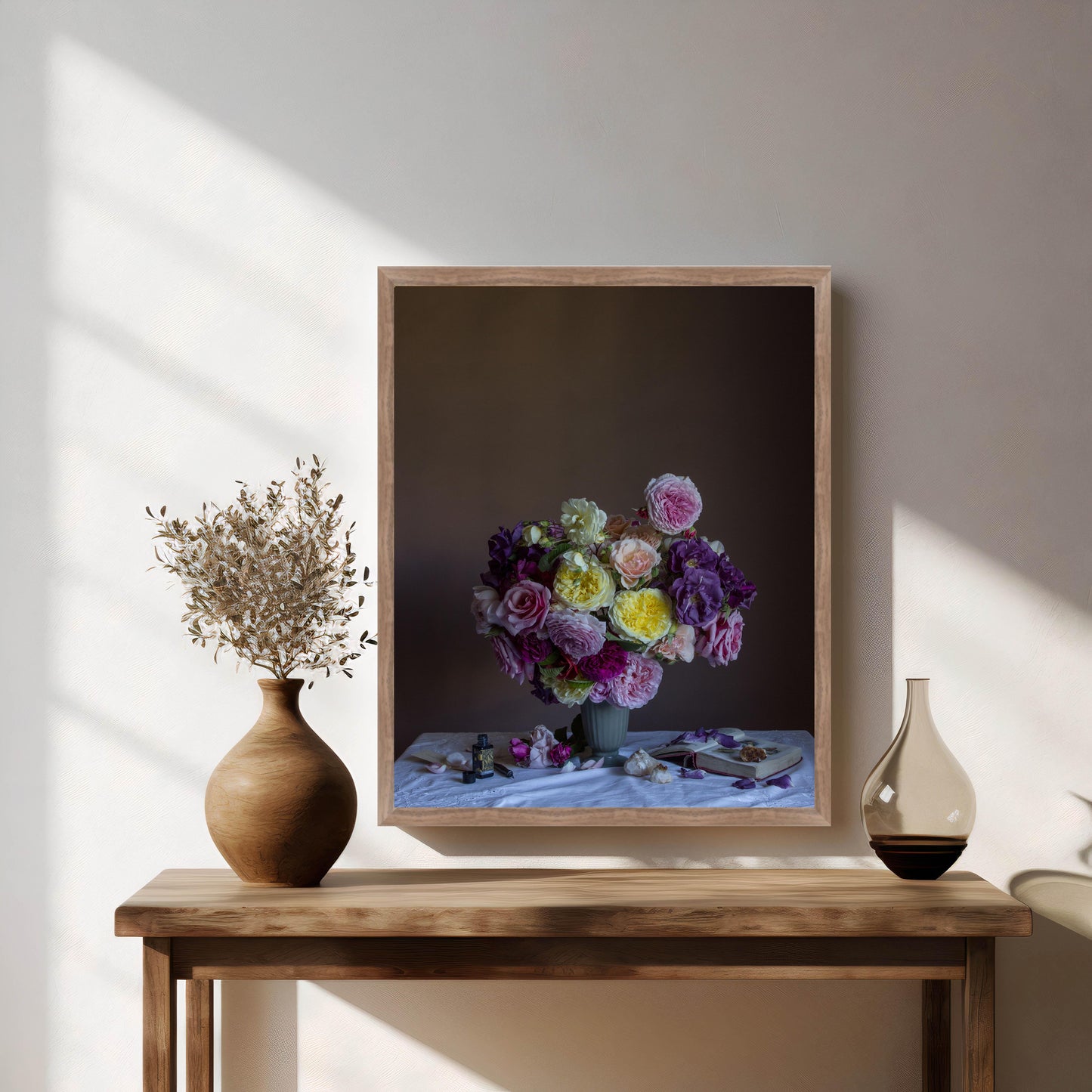 Roses & Stone Limited Edition Floral Art Print
