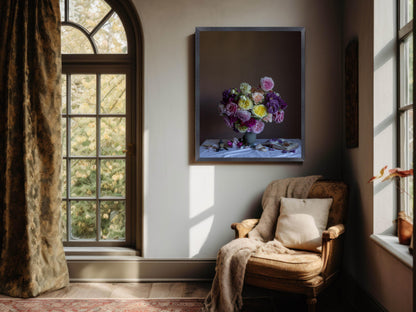 Roses & Stone Limited Edition Floral Art Print