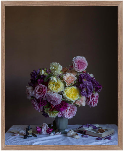 Roses & Stone Limited Edition Floral Art Print