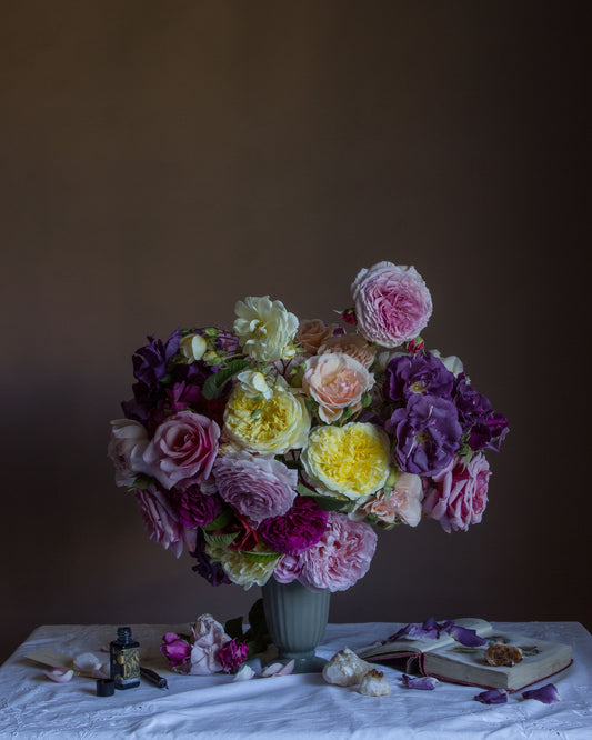 Roses & Stone Limited Edition Floral Art Print