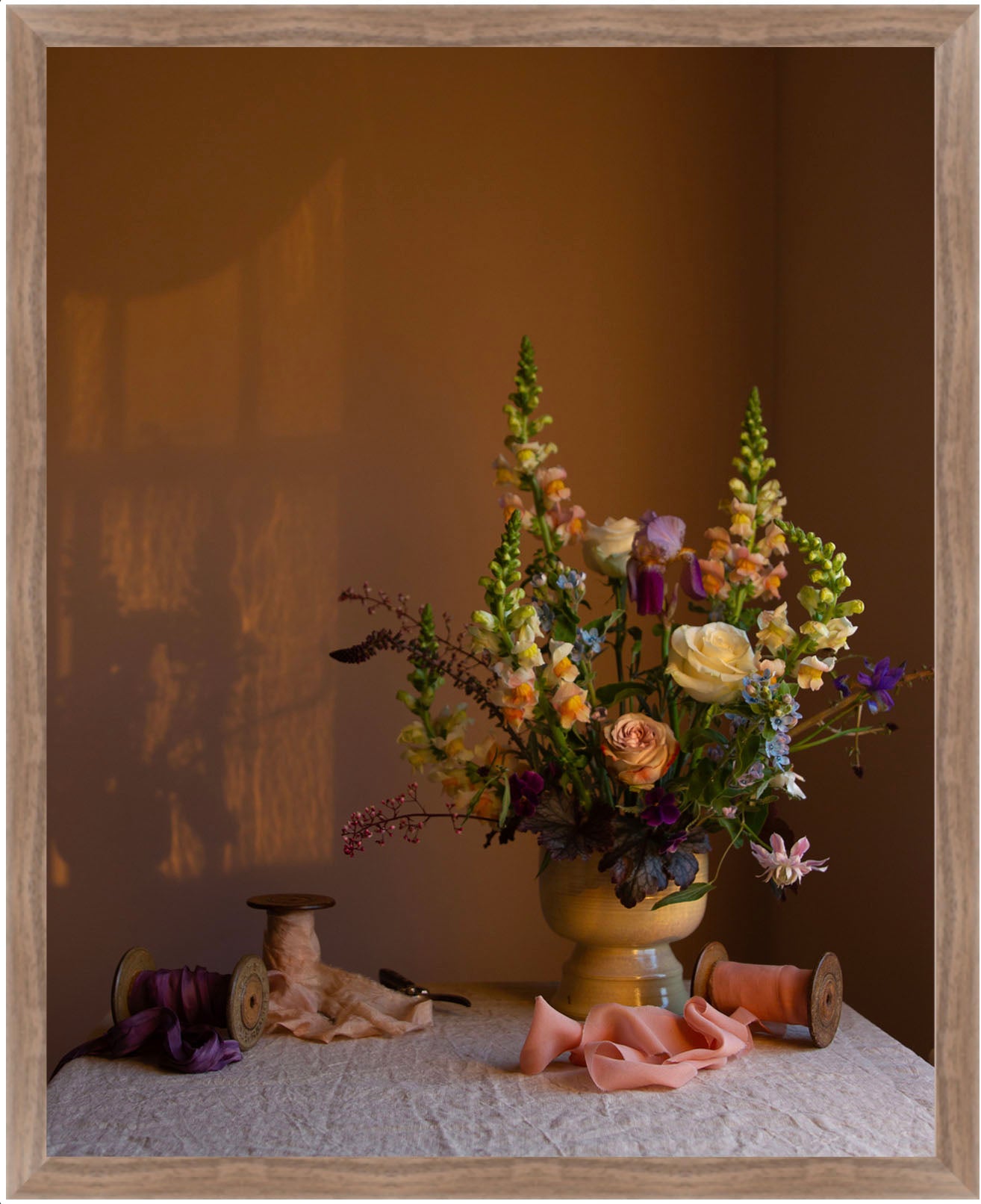 Framed botanical picture